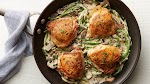 Skillet Chicken Thighs with Green Beans and Mushrooms was pinched from <a href="https://www.bettycrocker.com/recipes/skillet-chicken-thighs-with-green-beans-and-mushrooms/03bf97a5-1fad-4e95-8645-a7b635f98bf4" target="_blank" rel="noopener">www.bettycrocker.com.</a>