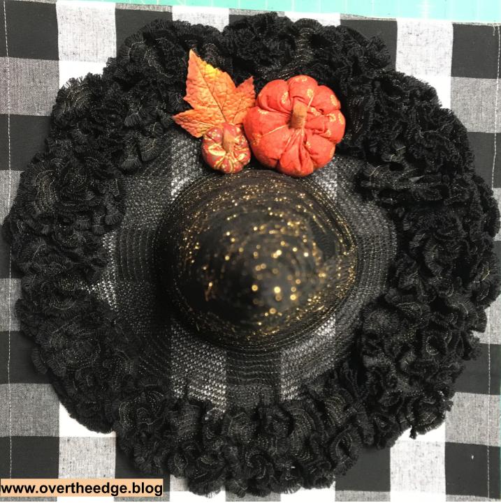 serger crochet witch hat