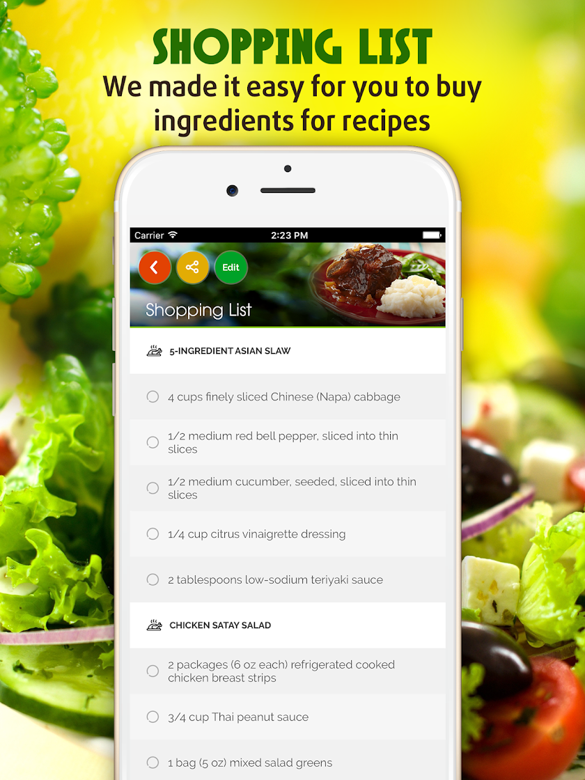 Yummy Salad Recipes Pro Screen 3