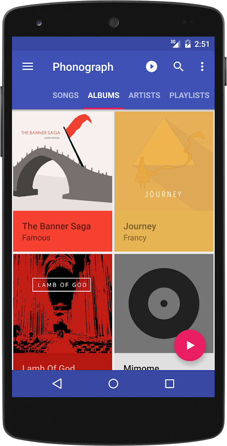 Phonograph Music Player Beta - screenshot