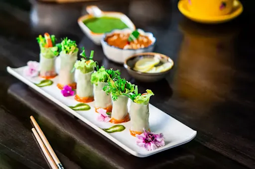 Veg Thai Summer Rolls