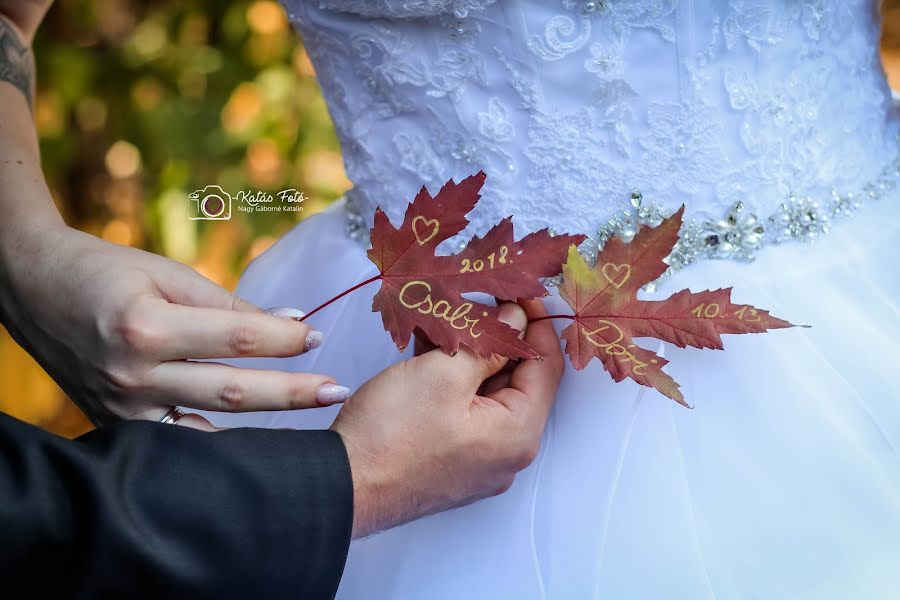 Fotografo di matrimoni Katalin Fekete (katasfoto). Foto del 3 marzo 2019