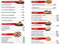 Shawarma & Salads menu 1