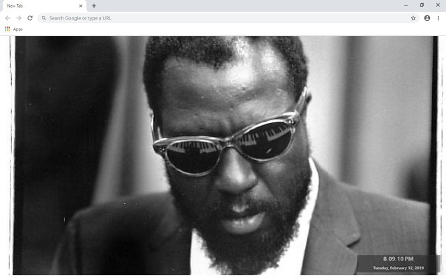 Thelonious Monk New Tab