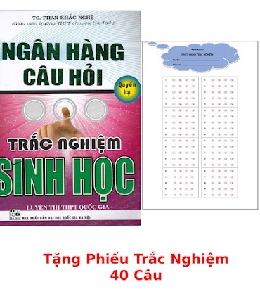 Ngân Hàng Câu Hỏi Trắc Nghiệm Sinh Học - Quyển Hạ + Tặng Phiếu Trắc Nghiệm 40 Câu - Ha