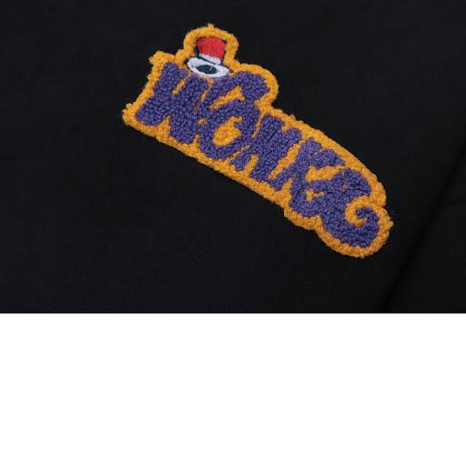Title 10, Retro Street Letter Flocking Embroidery Jacket ...