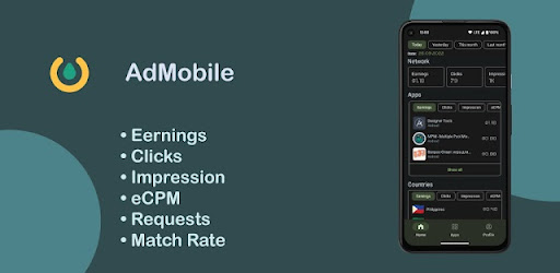 AdMobile - AdEarning Dashboard