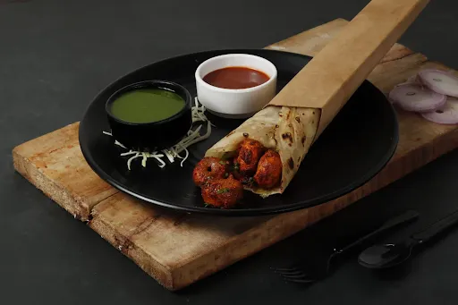 Mushroom Tikka Roll