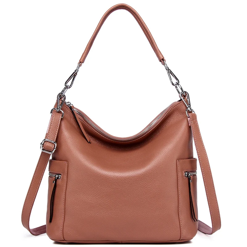 Leder Messenger Schultertasche im europäischen und amerikanischen Fashion-Style, tragbar und hochwertig, ideal für den Alltag