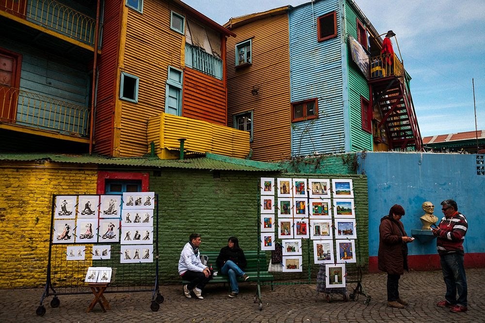 La Boca, o bairro colorido de Buenos Aires