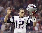 New England Patriots' quarterback Tom Brady celebrates his team's game-winning touchdown against the Atlanta Falcons at Super Bowl LI in Houston, Texas, U.S., February 5, 2017. Picture Credit: REUTERS/Adrees Latif