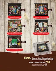 Lovelychocos menu 3