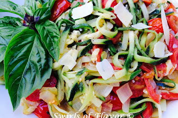 Zucchini Noodles Recipe With Tomatoes