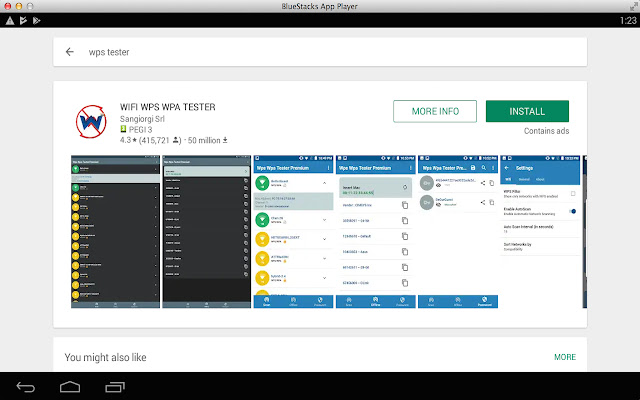 Setup WIFI WPS WPA TESTER on Desktop PC chrome extension