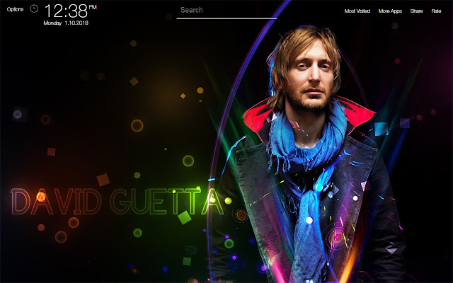 David Guetta Wallpapers FullHD New Tab