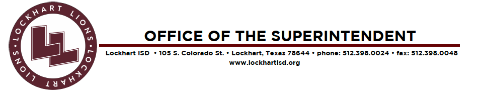 Superintendent Letterhead Superintendent Letterhead