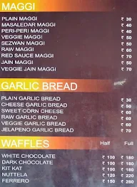 Hoggers menu 1