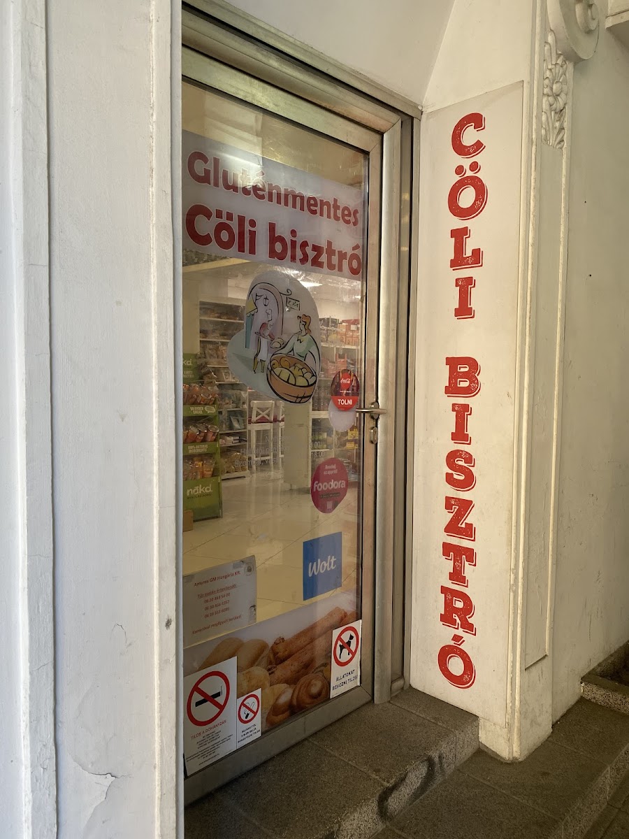 Gluten-Free at Cöli Bisztró