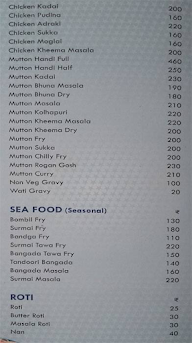 Chandani menu 5