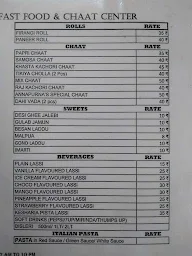 Annapurna Fast Food & Chat Center menu 5