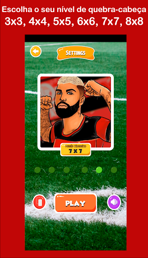 Jogo do Flamengo Quebra-cabeça