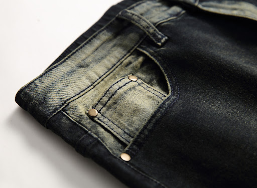 Title 4, Mens Fashion And Comfort Ripped Jeans