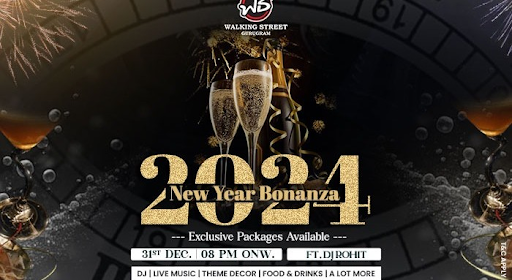 New Year Bonanza 2024 feat. DJ Rohit @ Walking Street | NY 2024