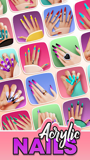 Screenshot Acrylic Nails!