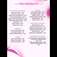 The Pasta City menu 1