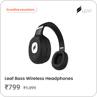 Leaf Bass Wireless Headphones