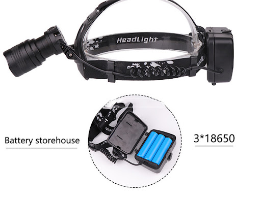 Title 6, XHP50 Outdoor Strong Headlight, Waterproof and ...