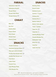 The Fusion Feast menu 7