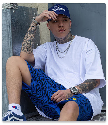 Title 19, Mens solid color round neck short sleeve heavy...