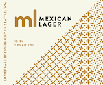 Lowercase mEXICAN LAGER