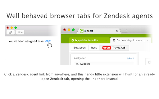 Zendesk Quicktab