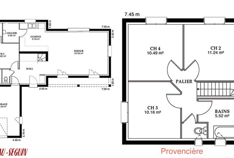  Vente Terrain + Maison - Terrain : 2 192m² - Maison : 136m² à Avoudrey (25690) 