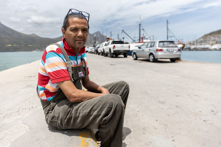 Mario Jacobs has been doing commercial fishing for decades. Photo: Groundup/Ashraf Hendricks