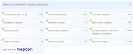 OvenFresh Cakes & Desserts menu 2