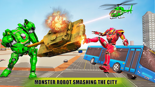 Monster Robot Game - Superhero