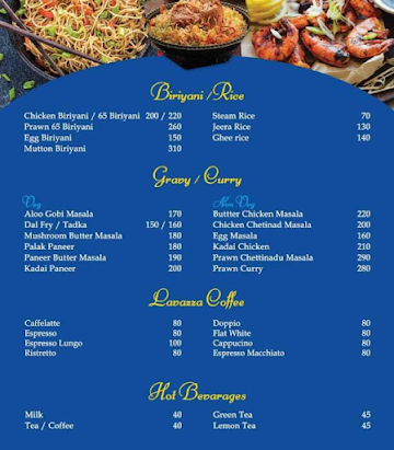 Zentrum Cafe & Restaurant menu 