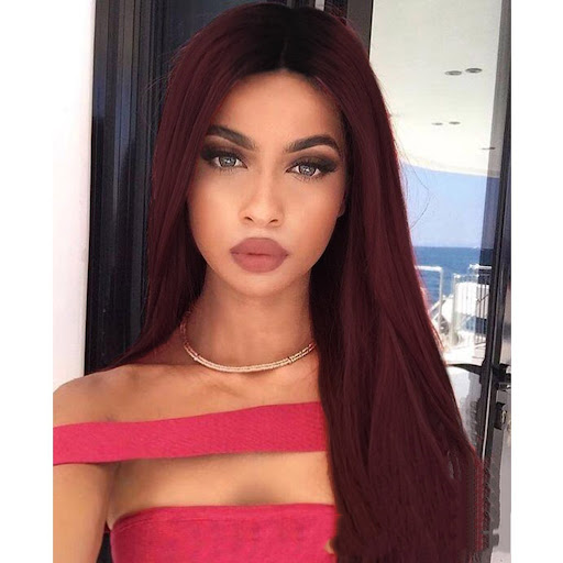 Title 7, Medium And Large Scalp Dyed Gradual Long Straig...