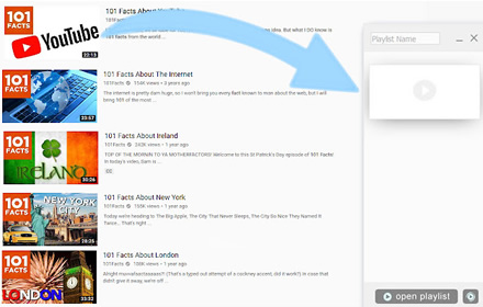 Drag & Drop Playlist Creator for YouTube Preview image 0