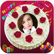 Happy Birthday Cake Photo Editor  Icon