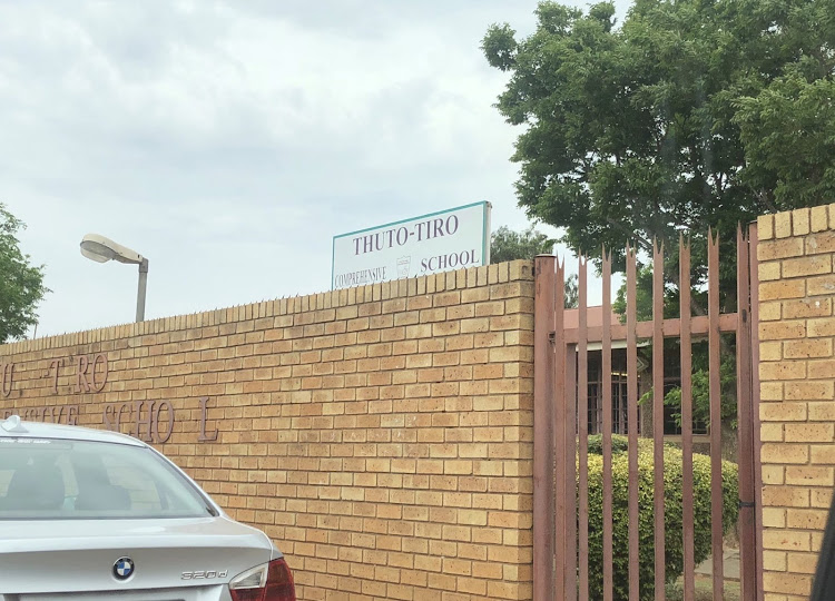 The 14-year-old pupil was stabbed to death at Thuto-Tiro Comprehensive School in Sebokeng.