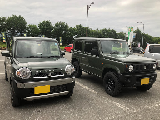 ハスラー の新型ジムニー カーキ ジャングルグリーン とりあえず同系色に関するカスタム メンテナンスの投稿画像 車のカスタム情報はcartune