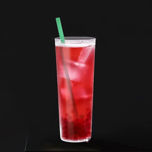 Iced Shaken Hibiscus And Passion Lemonade