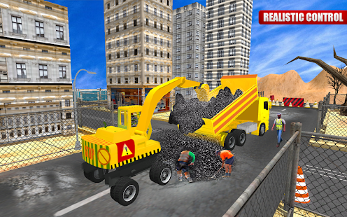 Construction City Mega Road 2018 1.0 APK + Mod (Uang yang tidak terbatas / Tanpa iklan) untuk android