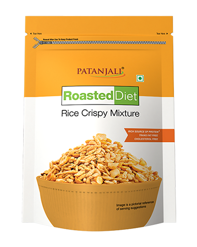 Patanjali Roasted Diet- Rice Crispy Mixture - 125 gm