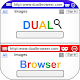 Download dual browser: dual private browser in one display For PC Windows and Mac 1.0