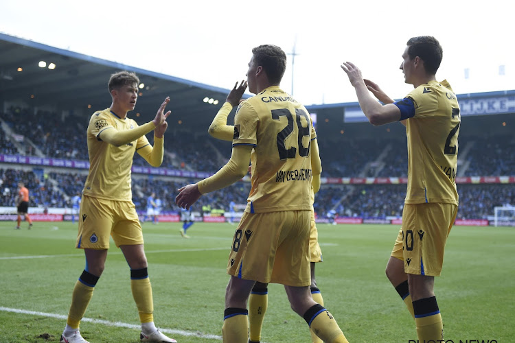 Le Club de Bruges, à 10, s'impose à Genk dans un choc prolifique en buts